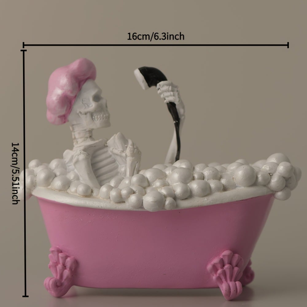 ☠️🛁Pink Bubble Bath Skull💖