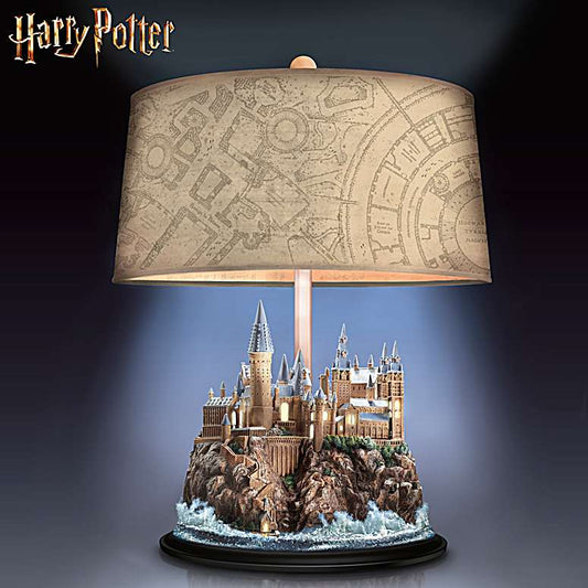 ✨ Iconic Hogwarts™ Castle Lamp: A Magical Light-Up Collectible