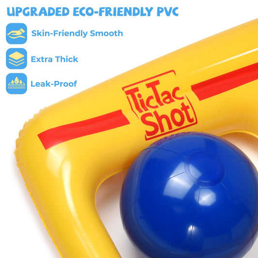 🙋♂️Pool Toys Games Set- Tic-Tac-Toe Inflatable Pool Toy