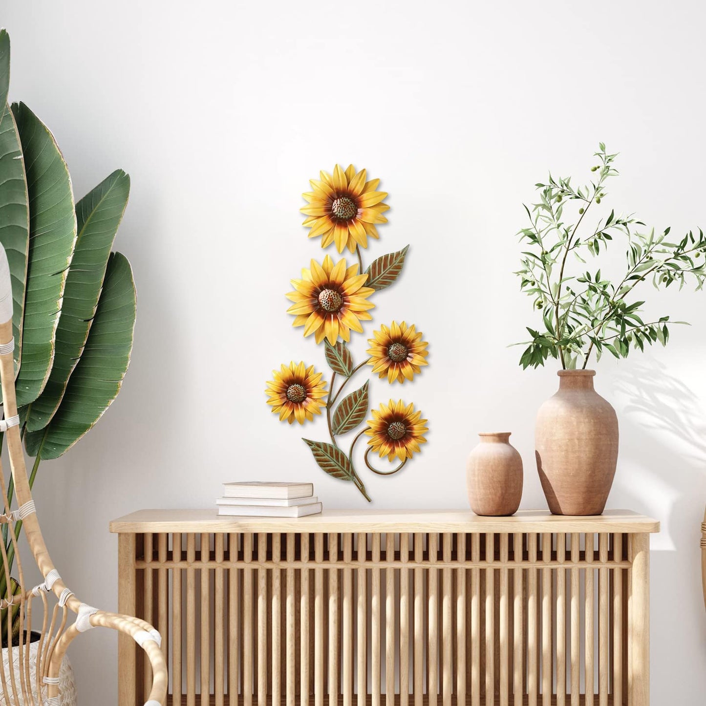 🌻Metal Sunflower Wall Art Decor, for Indoor Outdoor Home Bedroom Living Room Porch