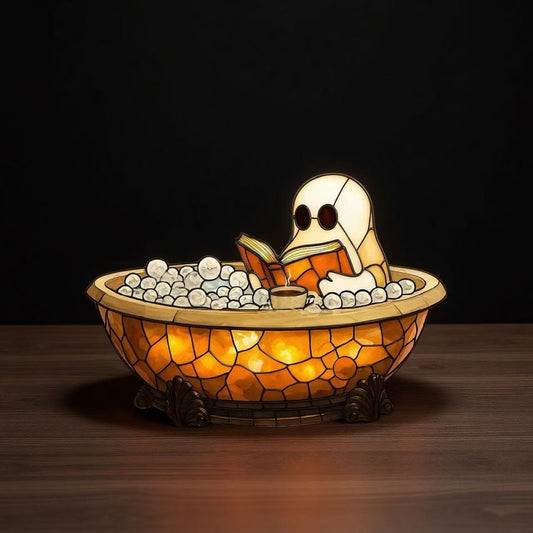👻🛁Ghost Cute Bubble Bath Lamp