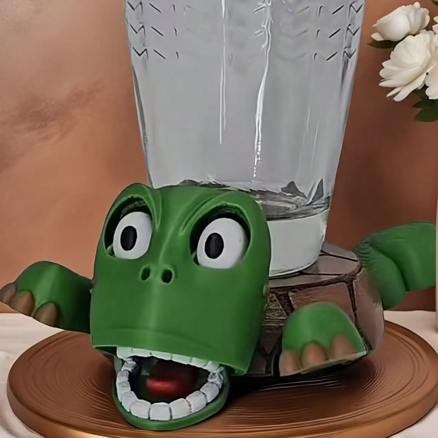 Whimsical Turtle Coaster Set -Fun Home & Office Decor