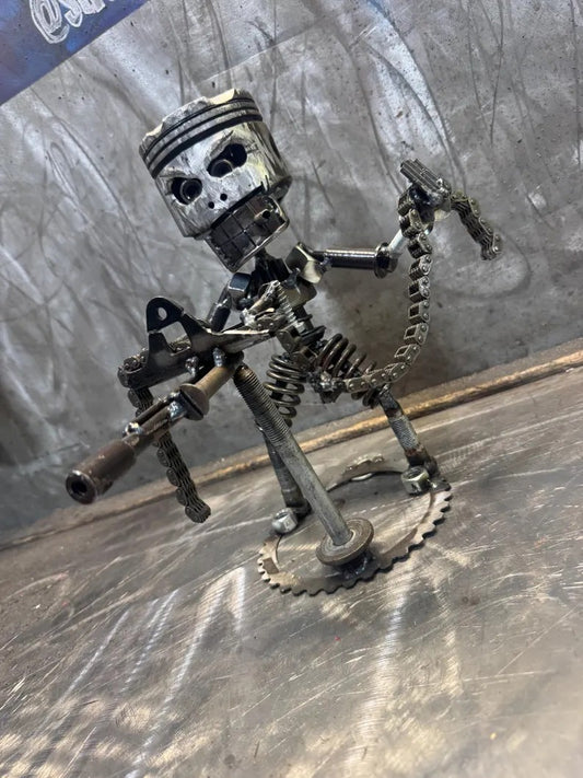 Meet Chain Gunner – The Armed Enforcer of the Piston Posse! 🔥