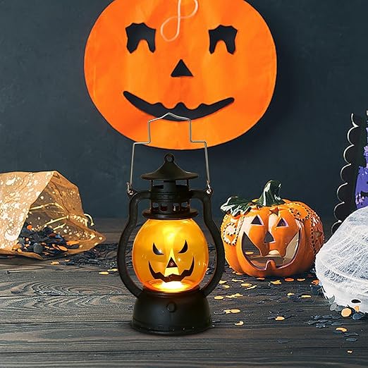Portable Halloween Pumpkin Light-3pack