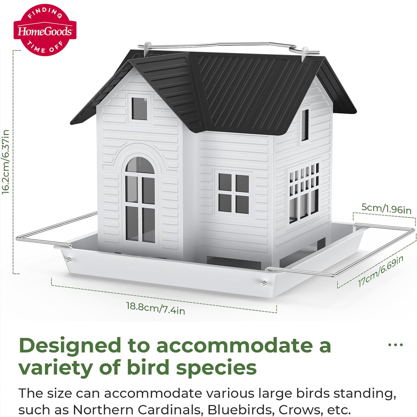 Solar Window Bird Feeder with Auto-Glow Light – Day & Night Bird Watching🐦