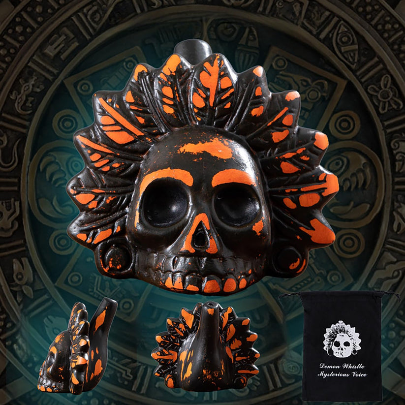 💀Real Aztec Death Whistle - 125+ decibels real human scream