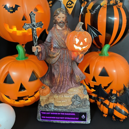 🎃Lumen Crucis - Sacred Halloween jesus
