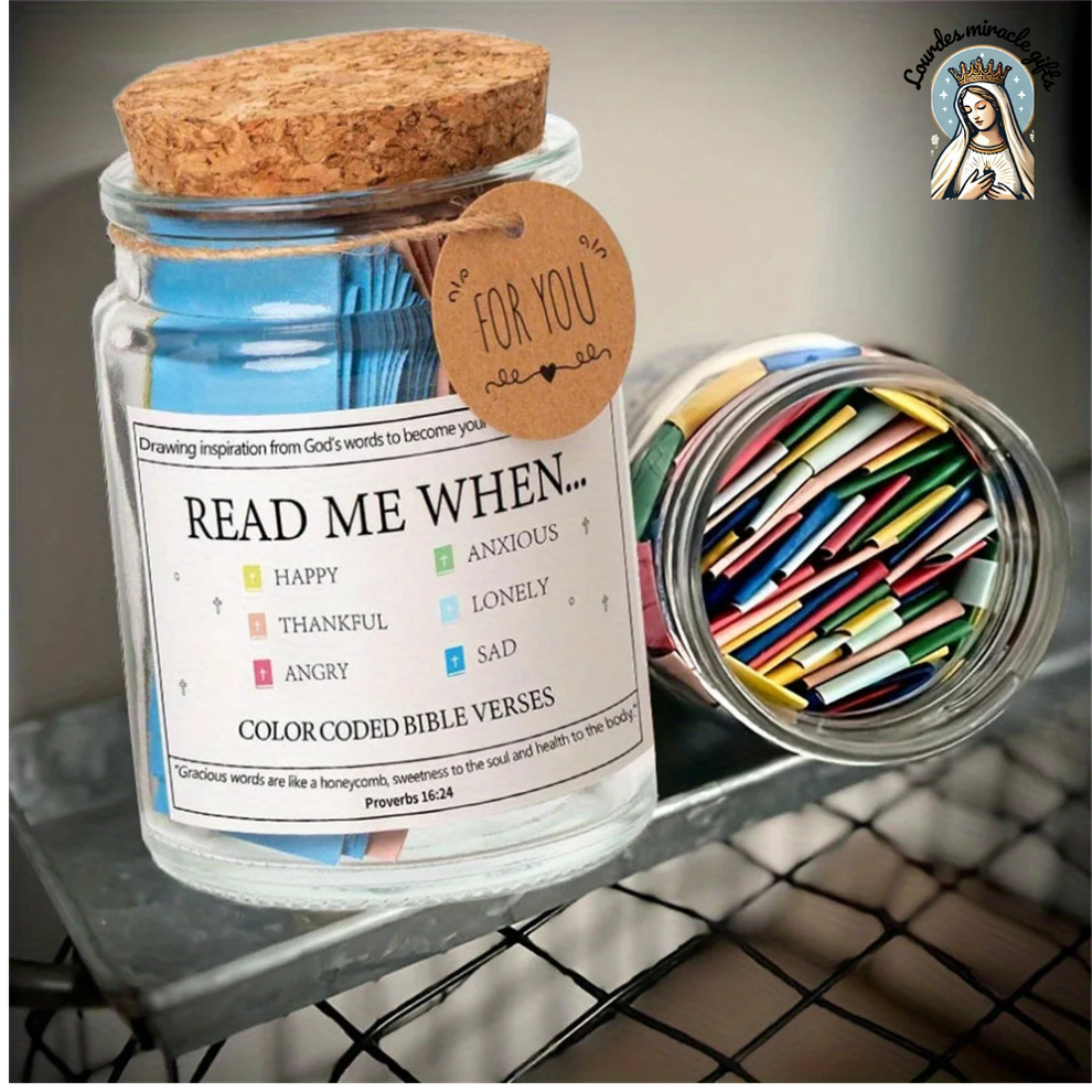Read Me When Bible Verse Jar (with giftBOX)