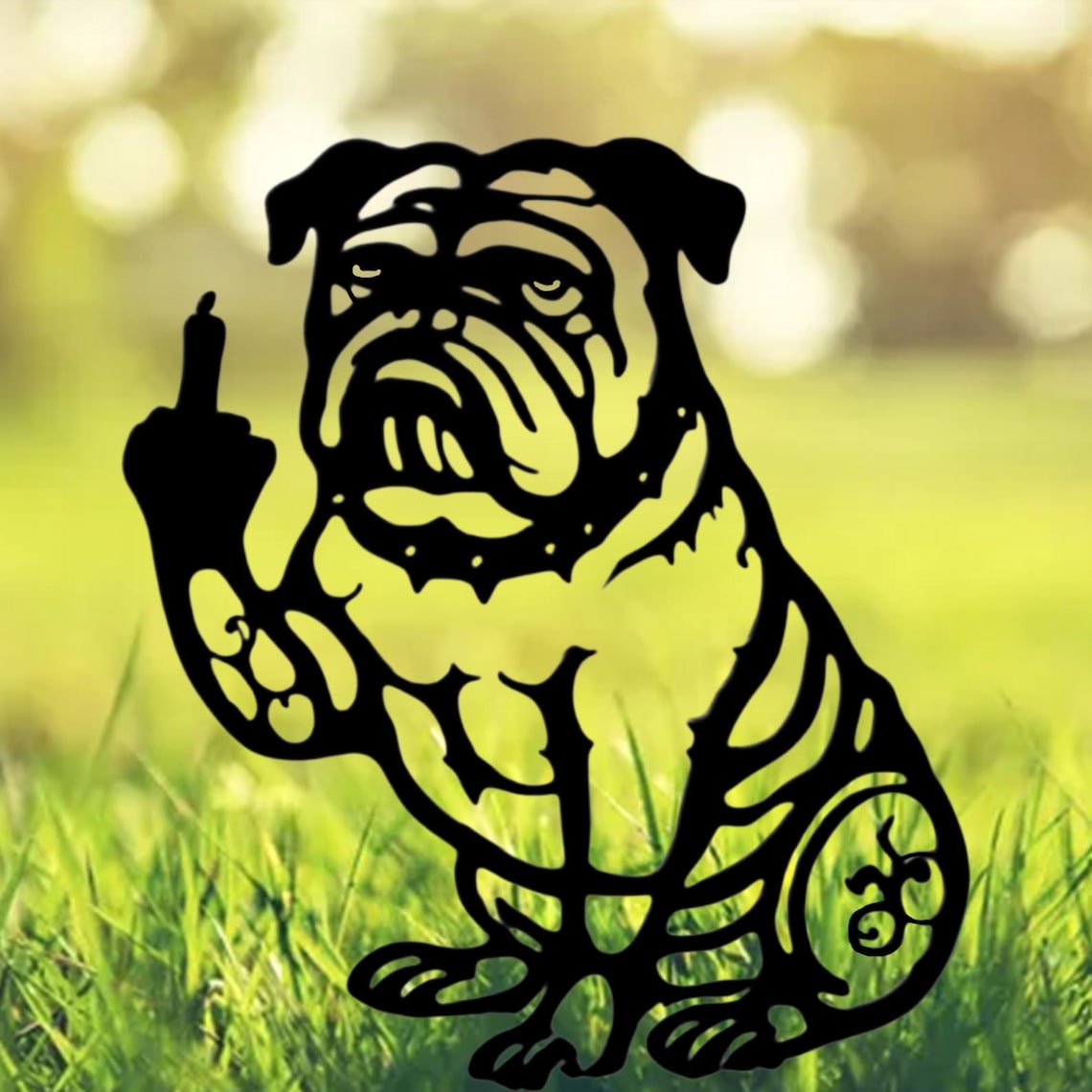 🐾Dachshund Rust Proof Metal Garden Stakes - Outdoor for Yard & Patio🍂