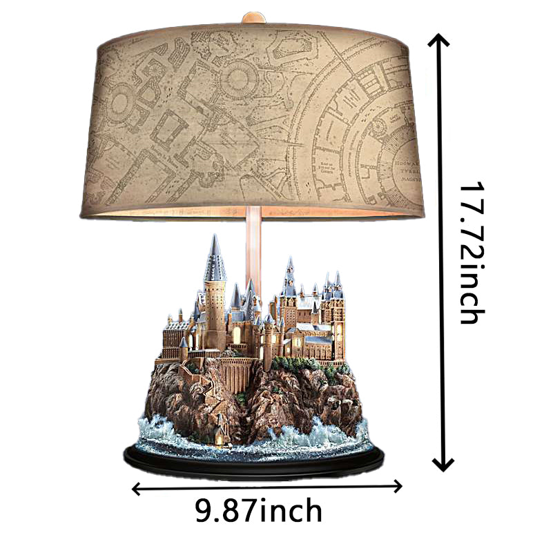 ✨ Iconic Hogwarts™ Castle Lamp: A Magical Light-Up Collectible