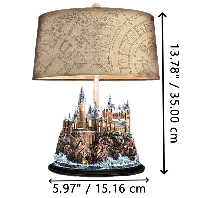 ✨ Iconic Hogwarts™ Castle Lamp: A Magical Light-Up Collectible
