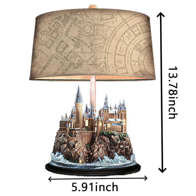 ✨ Iconic Hogwarts™ Castle Lamp: A Magical Light-Up Collectible