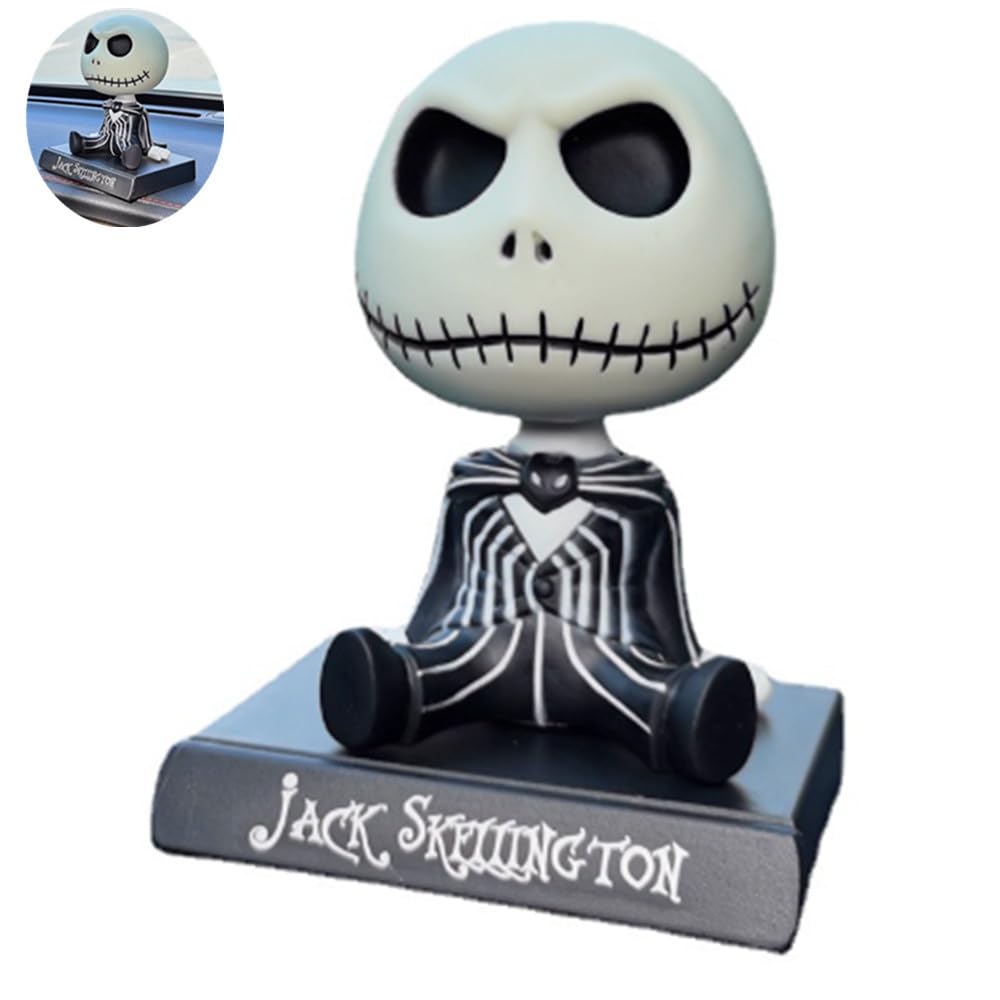Car Decoration White Skull Jack Skeleton Toys
