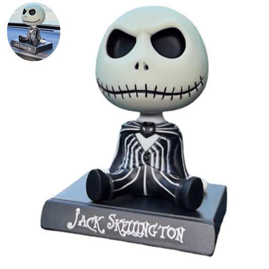 Car Decoration White Skull Jack Skeleton Toys