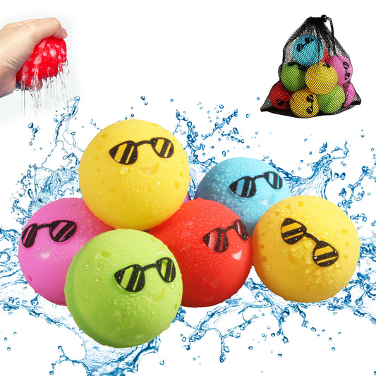 💧Reusable Water Bounce Balloons,  Water Game Toys for Outdoor Activities