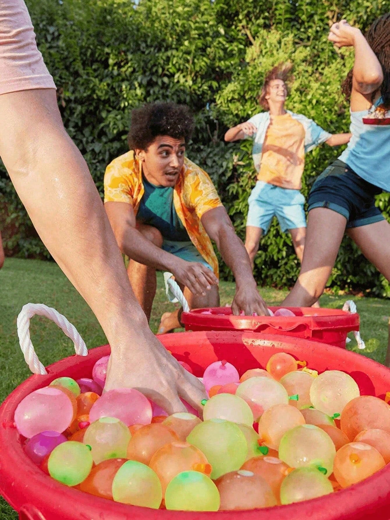 💧Water Balloons Quick Fill Set,  Family Outdoor Swimming Pool Water Balloons