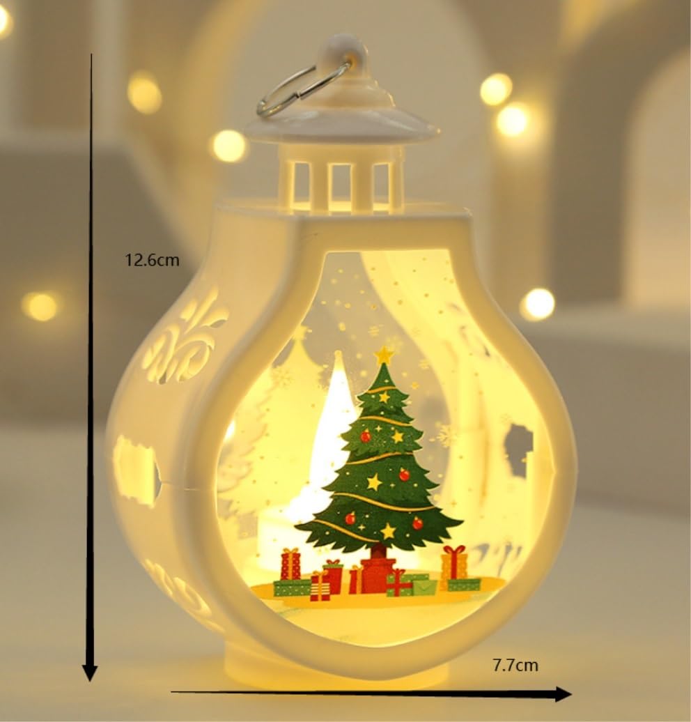 🎄⭐Christmas Lantern Christmas Xmas Decor（4pack）