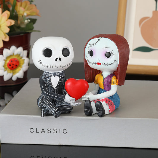 Together Forever Skeleton couple figurines 🦴💑