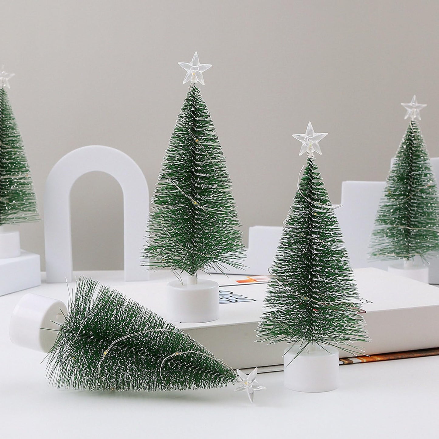 🎄✨Artificial Christmas Tree with Colorful LED Lights