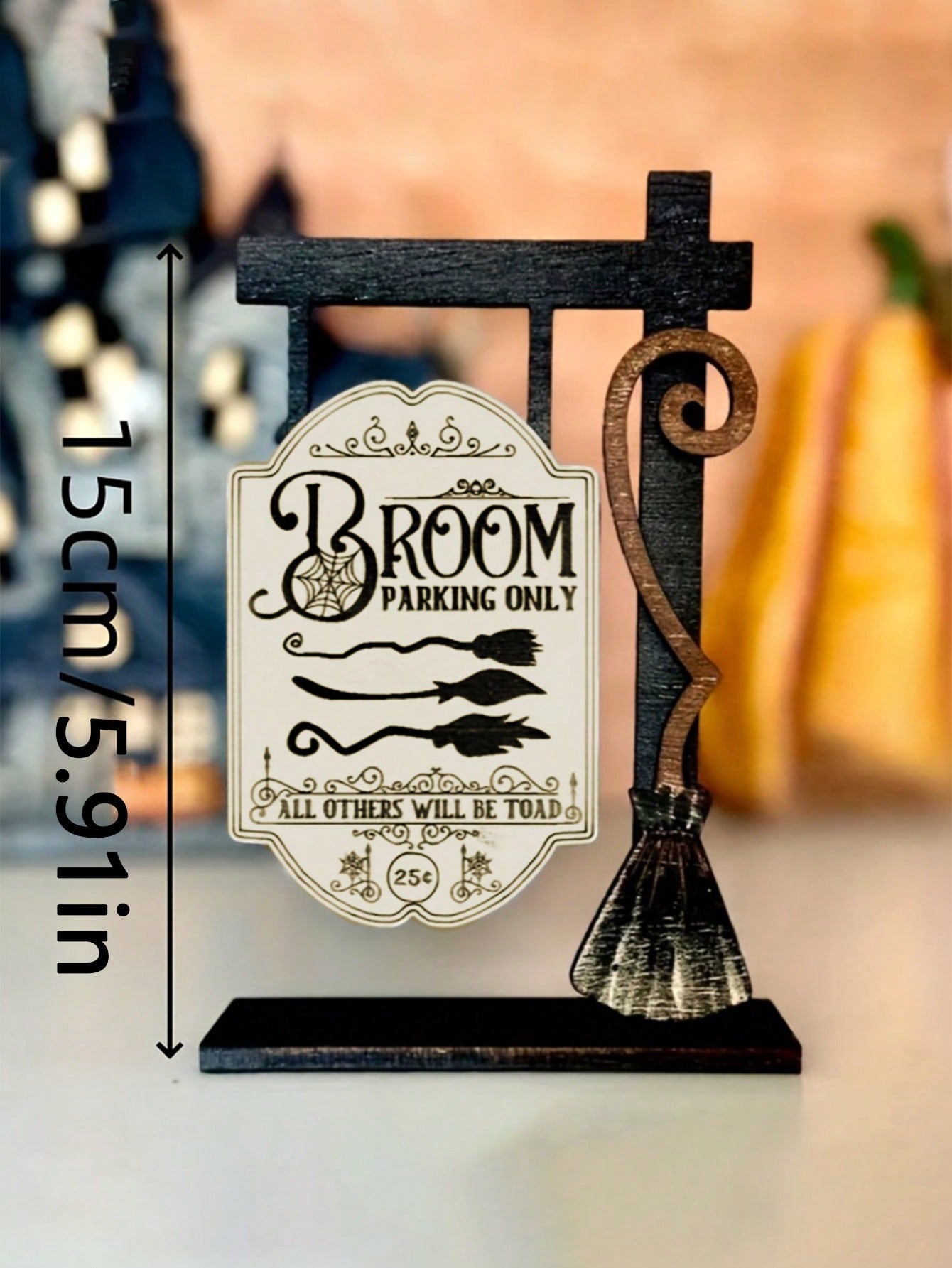 Gothic Style Bookshelf Haunted Library Decor