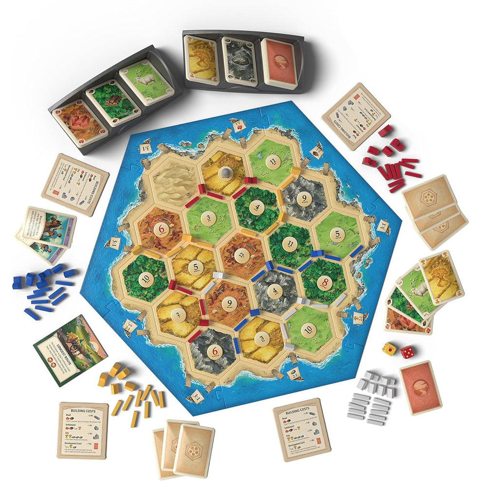 CATAN® Board Game(6th Edition) – Build, Trade & Conquer Together