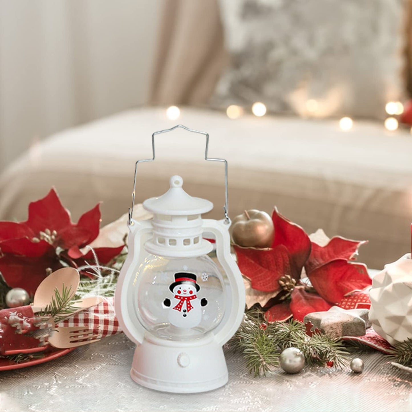 🎄🎅Christmas Decorations for Bedroom - Night Light with Carrying Handle（4 set）