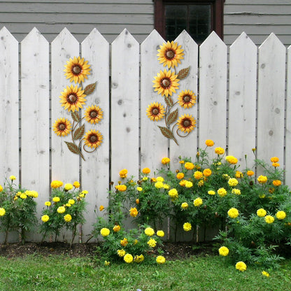 🌻Metal Sunflower Wall Art Decor,  for Indoor Outdoor Home Bedroom Living Room Porch
