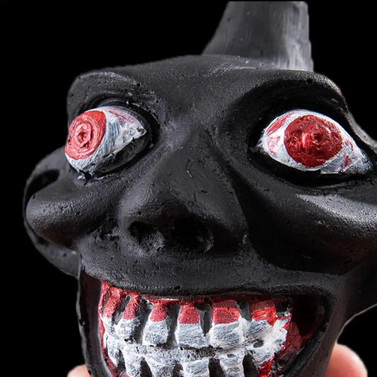 💀Death Whistle Skull Demon Shaped Authentic Aztec