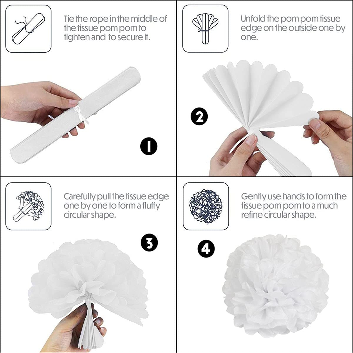 4th of July Patriotic Party Decorations Set, USA Pennant Bunting Independence Day Party Supplies