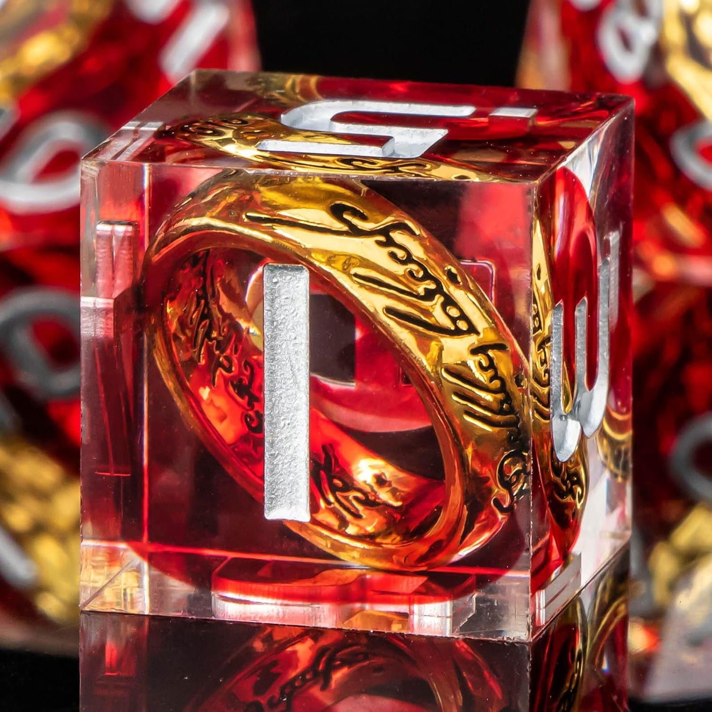 DND One Ring Dice 7pcs – Collectible Ring Box