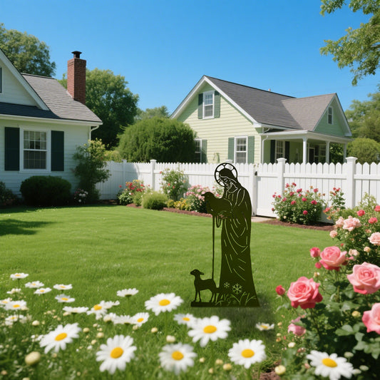 ✝️Saw That Funny Jesus Metal Sign