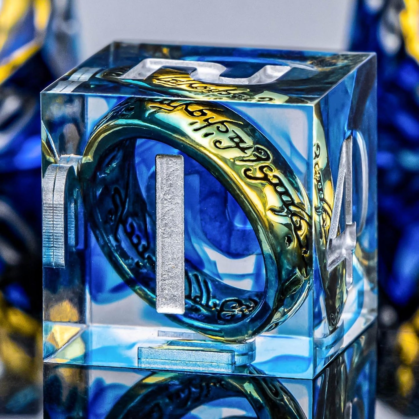 DND One Ring Dice 7pcs – Collectible Ring Box