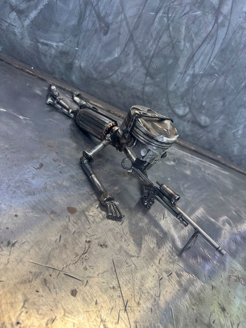 Meet Chain Gunner – The Armed Enforcer of the Piston Posse! 🔥