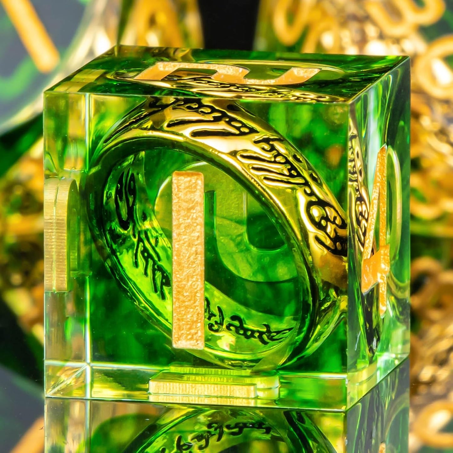 DND One Ring Dice 7pcs – Collectible Ring Box