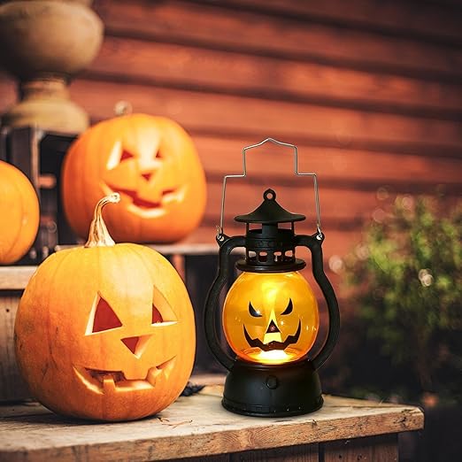 Portable Halloween Pumpkin Light-3pack