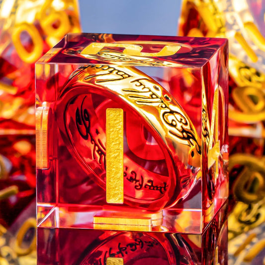 DND One Ring Dice 7pcs – Collectible Ring Box