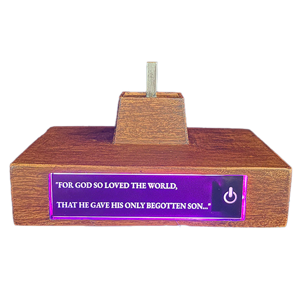 ✝️ Hand-Carved Calvary Crucifix - Sacred Heart Altar Set w/Blessing Certificate | Solid Walnut Devotional Cross for Home Chapel