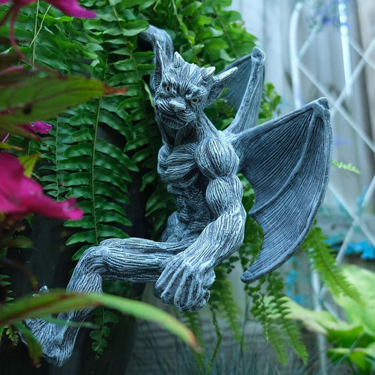 Dragon Winged Gargoyle Fence Hanger
