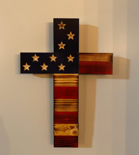 Flag cross - American Flag