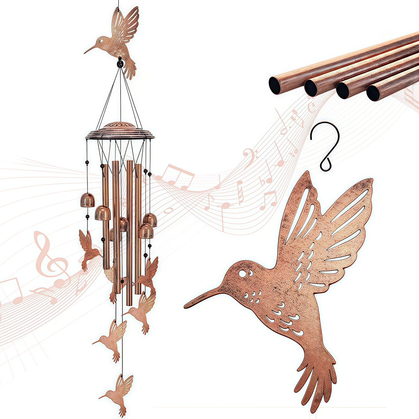 Dachshund Wind Chimes