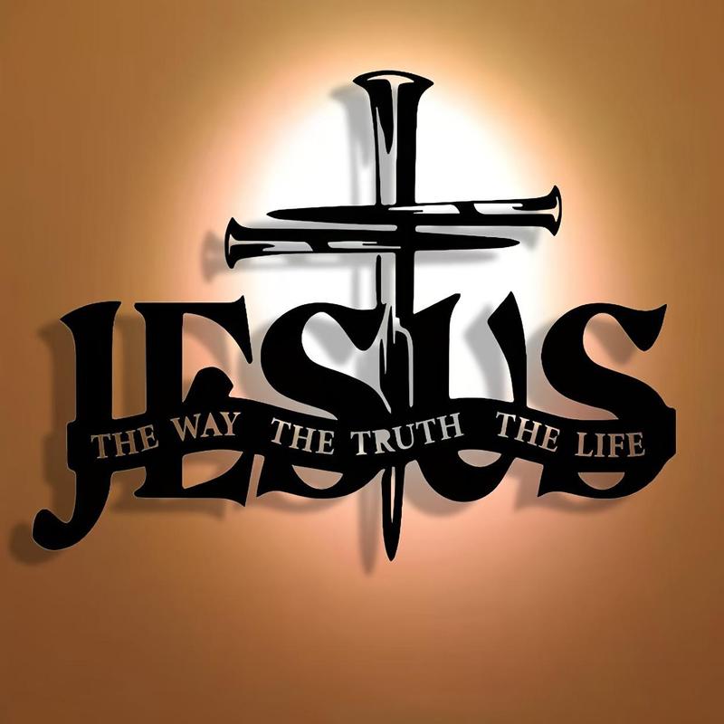 ✝️Jesus & Cross Design Wall Art (12 x 9 inches)