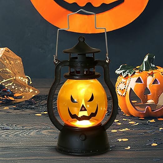 Portable Halloween Pumpkin Light-3pack
