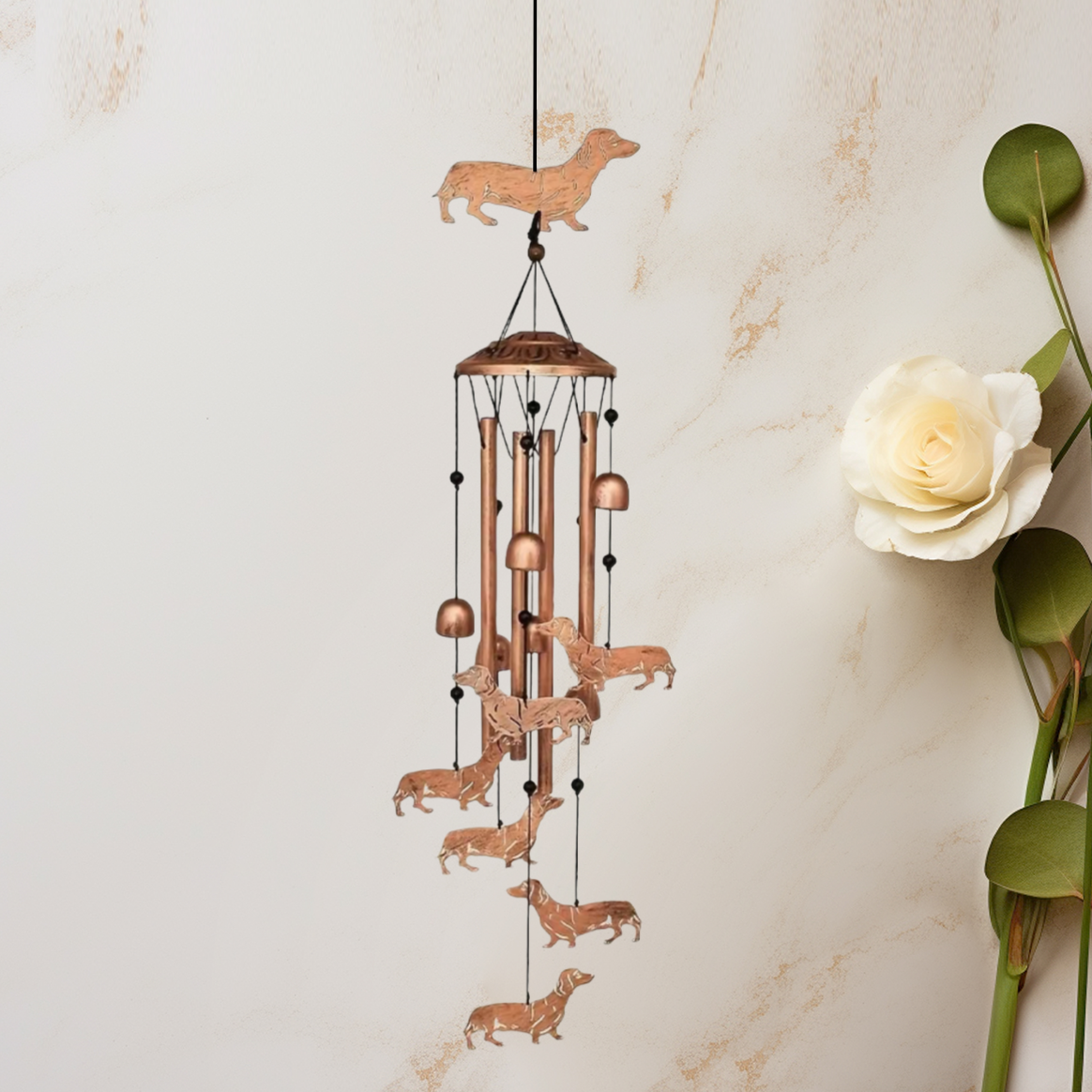 Dachshund Wind Chimes