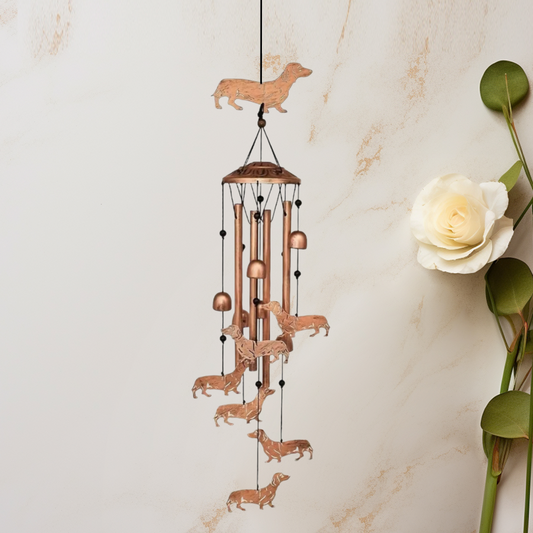 Dachshund Wind Chimes