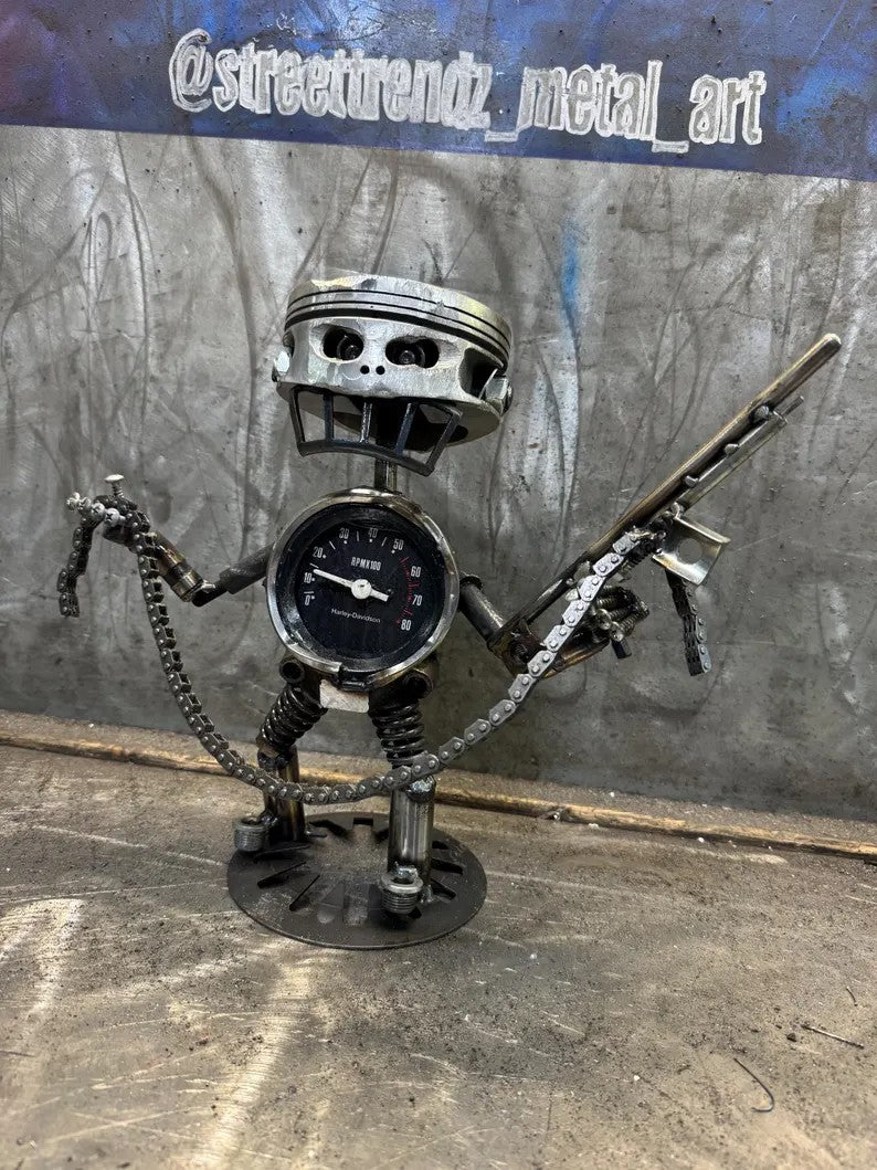 Meet Chain Gunner – The Armed Enforcer of the Piston Posse! 🔥