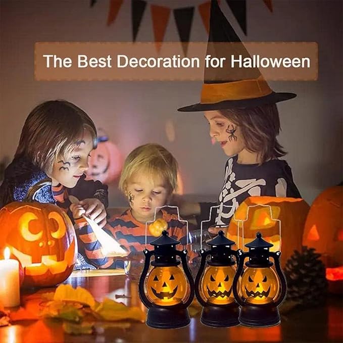 Portable Halloween Pumpkin Light-3pack