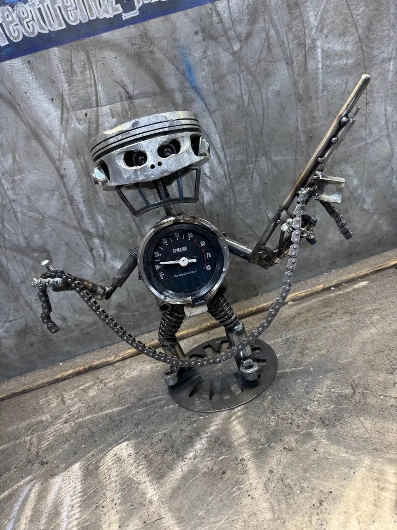 Meet Chain Gunner – The Armed Enforcer of the Piston Posse! 🔥