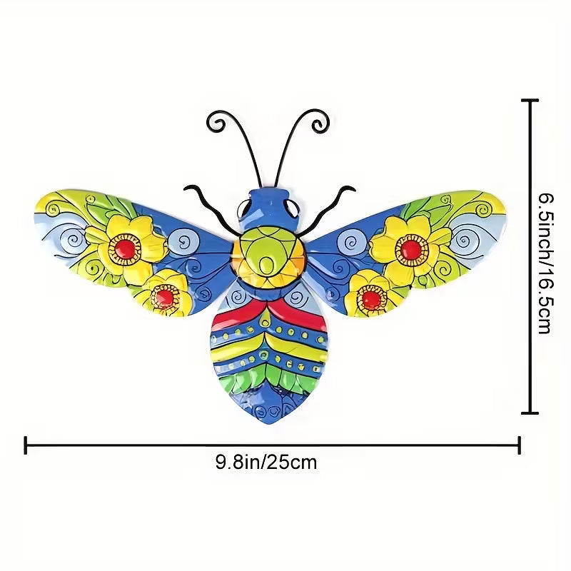 🐝Art Deco Metal Bee Wall Sculptures（4pcs）