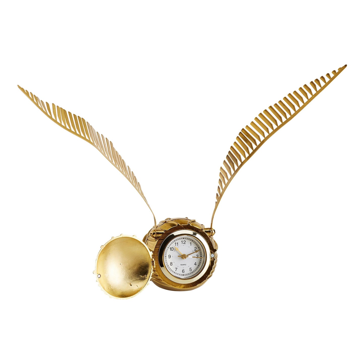 Golden Snitch Desk Clock - Magical Harry Potter Collectible Alarm Clock