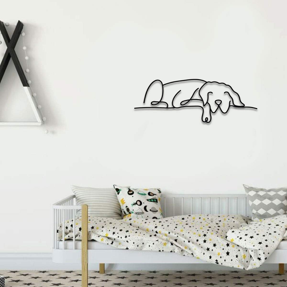 🐶Dog Metal Wall Art, Puppy Metal Wall Decor, Dog Lovers Gift Pet Home Decor